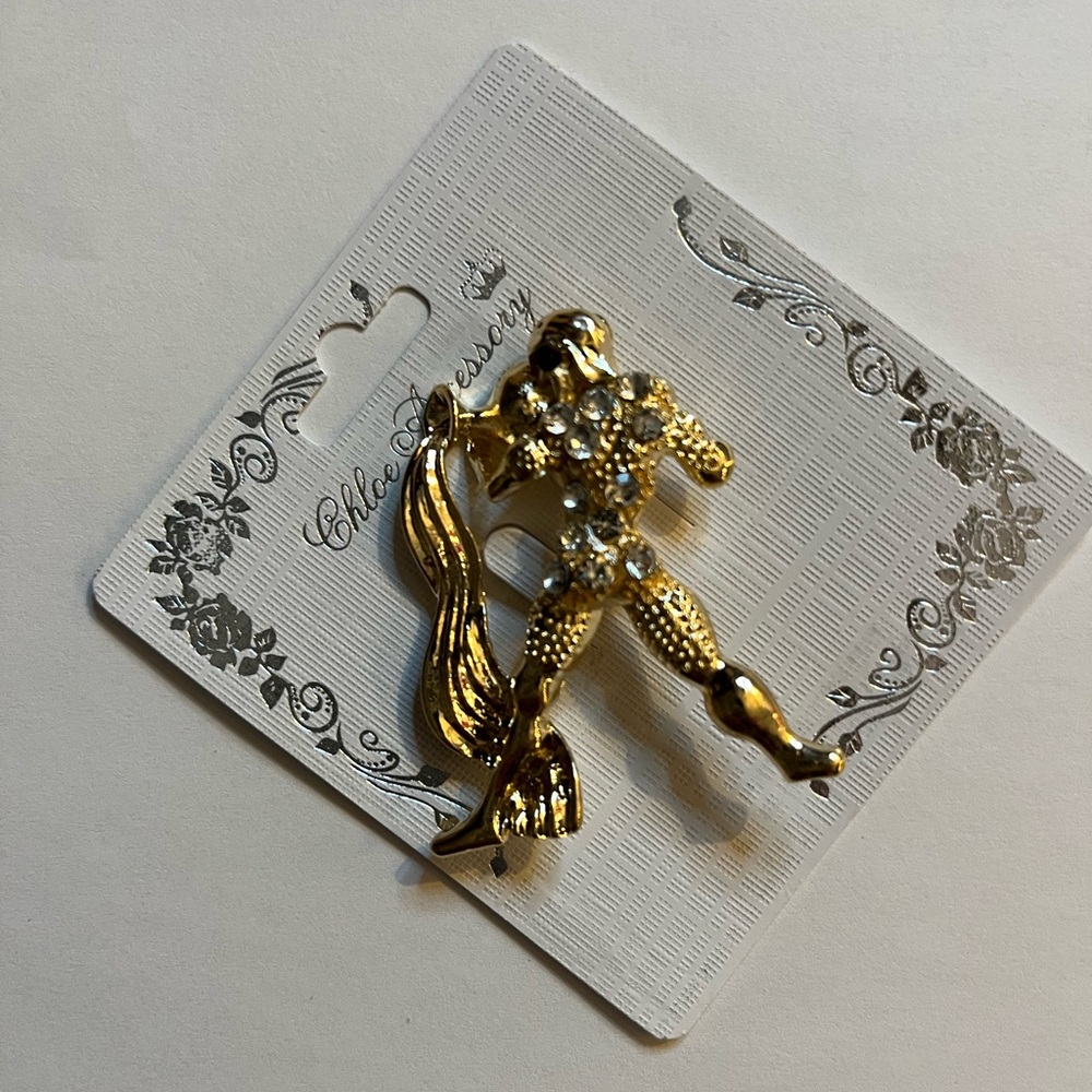 Gold Zodiac Brooch Set - Picture 2 of 13